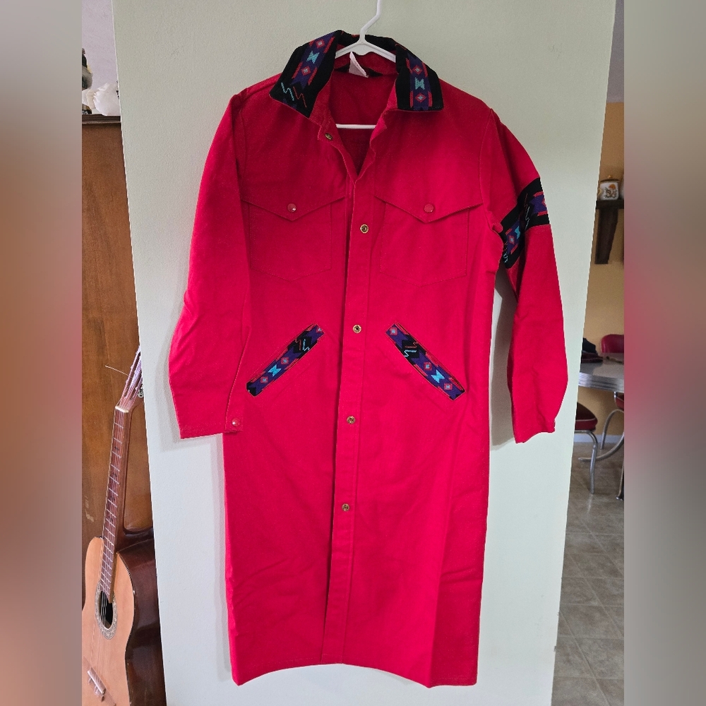 David James Western duster coat, Small